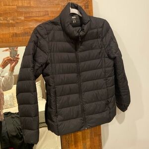 Puffer jacket black